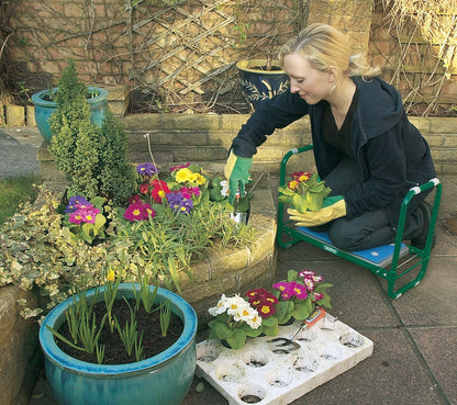 Draper Folding Metal Framed Gardening Seat Kneeler DRA-64970