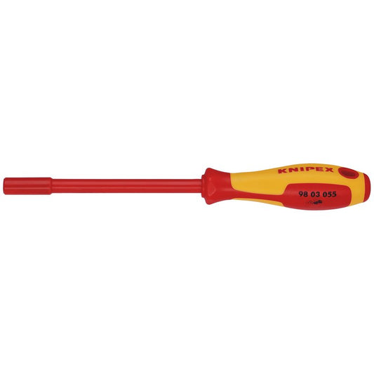 KNIPEX 98 03 055 VDE Insulated Nut Driver, 5.5 x 125mm DRA-66424