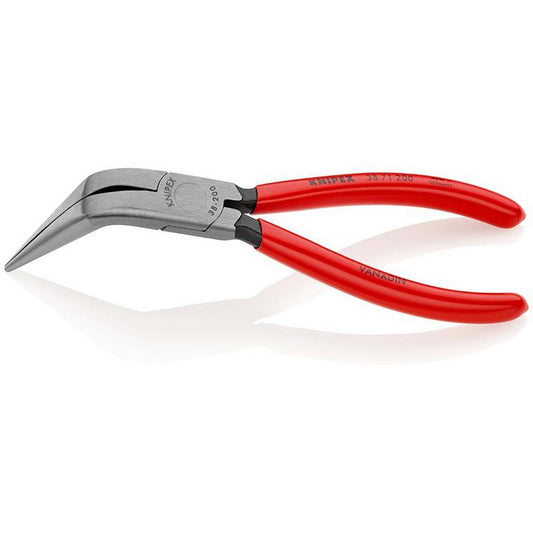 KNIPEX 38 71 200 Mechanics' Bent Nose Pliers, 200mm DRA-69023