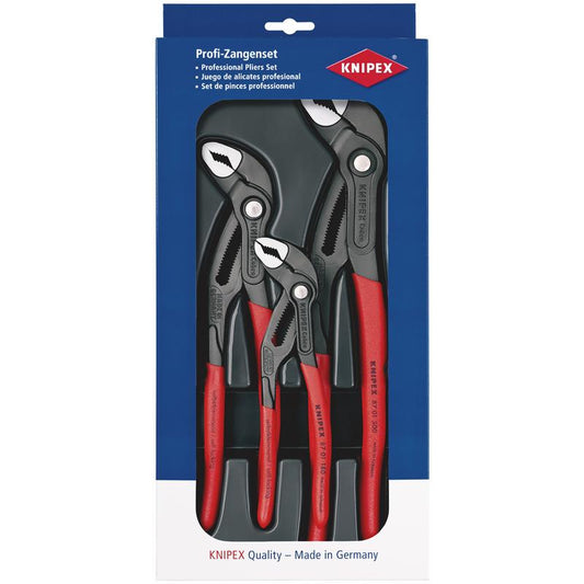 KNIPEX 00 20 09 V02 Cobra Set, 3 Parts DRA-81572