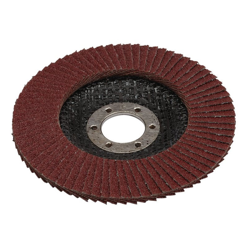 Draper Aluminium Oxide Flap Disc, 115 x 22.23mm, 80 Grit DRA-82870