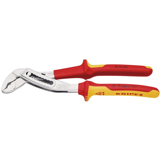 KNIPEX 88 06 250 SB VDE Insulated Alligator Water Pump Pliers, 250mm DRA-87932