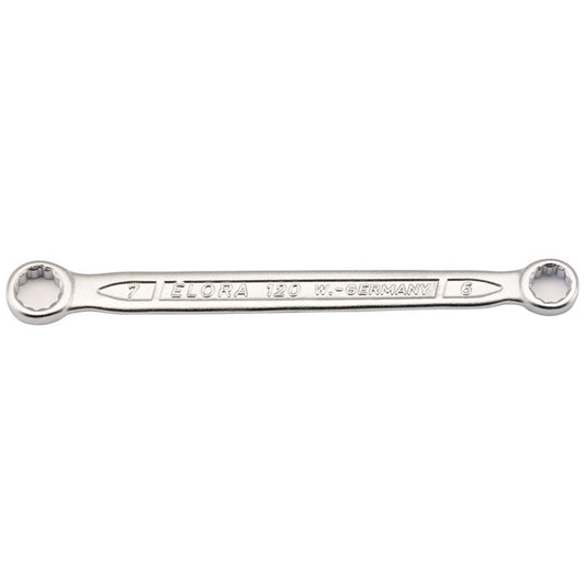 Elora Flat Metric Ring Spanner, 6 x 7mm DRA-94354