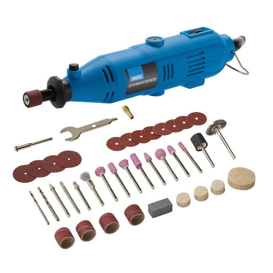 Draper Storm Force 230V Rotary Multi-Tool Kit, 135W (40 Piece) DRA-98521