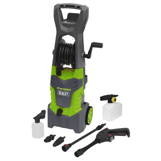 Sealey Pressure Washer 130bar with Snow Foam Sprayer Kit PW1850SNAKIT