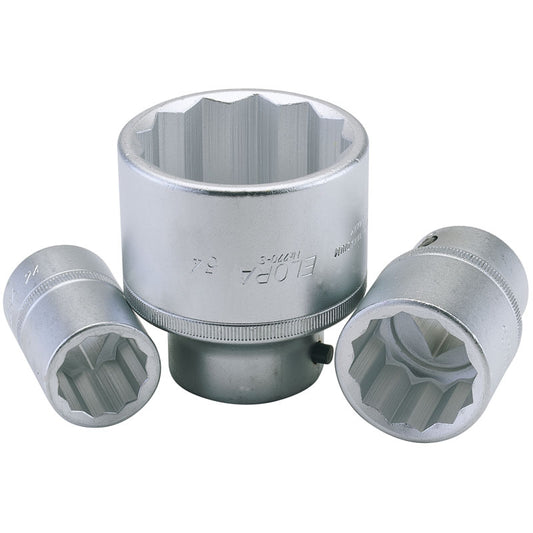 Elora Bi-Hexagon Socket, 3/4" Sq. Dr., 33mm DRA-00781