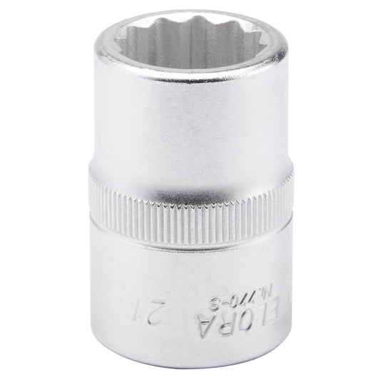 Elora Bi-Hexagon Socket, 3/4" Sq. Dr., 21mm DRA-00690