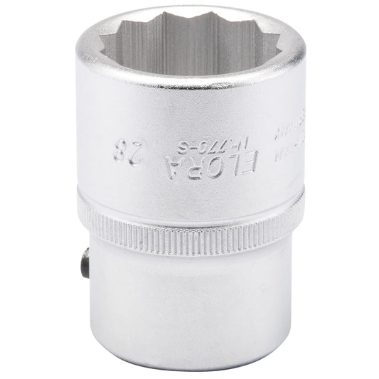 Elora Bi-Hexagon Socket, 3/4" Sq. Dr., 28mm DRA-00765