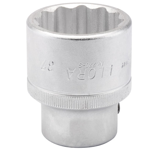 Elora Bi-Hexagon Socket, 3/4" Sq. Dr., 37mm DRA-00806