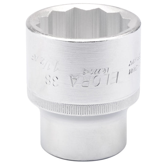 Elora Bi-Hexagon Socket, 38mm-1.1/2" 3/4" Sq. Dr. DRA-00814