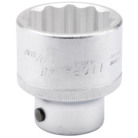 Elora Bi-Hexagon Socket, 46mm-1.13/16" 3/4" Sq. Dr. DRA-00848