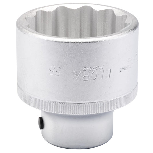 Elora Bi-Hexagon Socket, 3/4" Sq. Dr., 55mm DRA-00898
