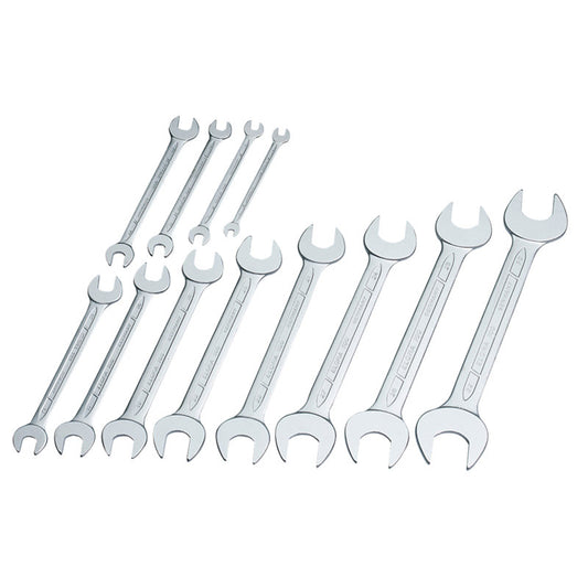 Draper Long Metric Open End Spanner Set (12 Piece) DRA-01276