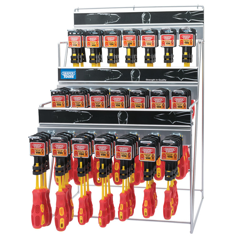 Draper Dispenser with 48 x 960 VDE Insulated Screwdrivers DRA-02060