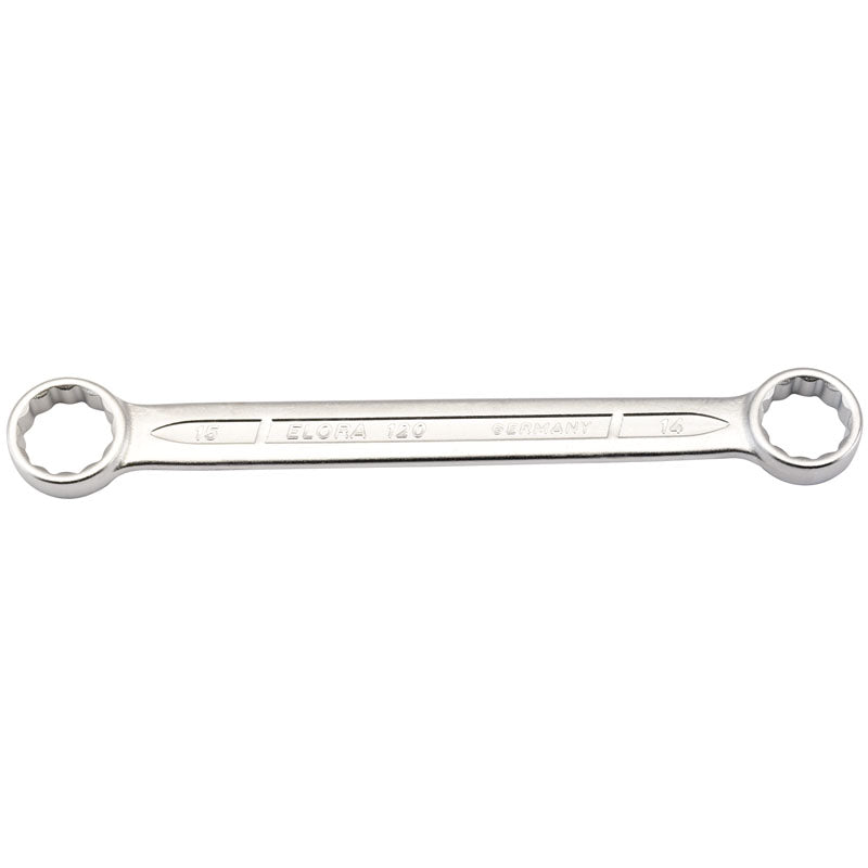 Elora Flat Metric Ring Spanner, 14 x 15mm DRA-02430