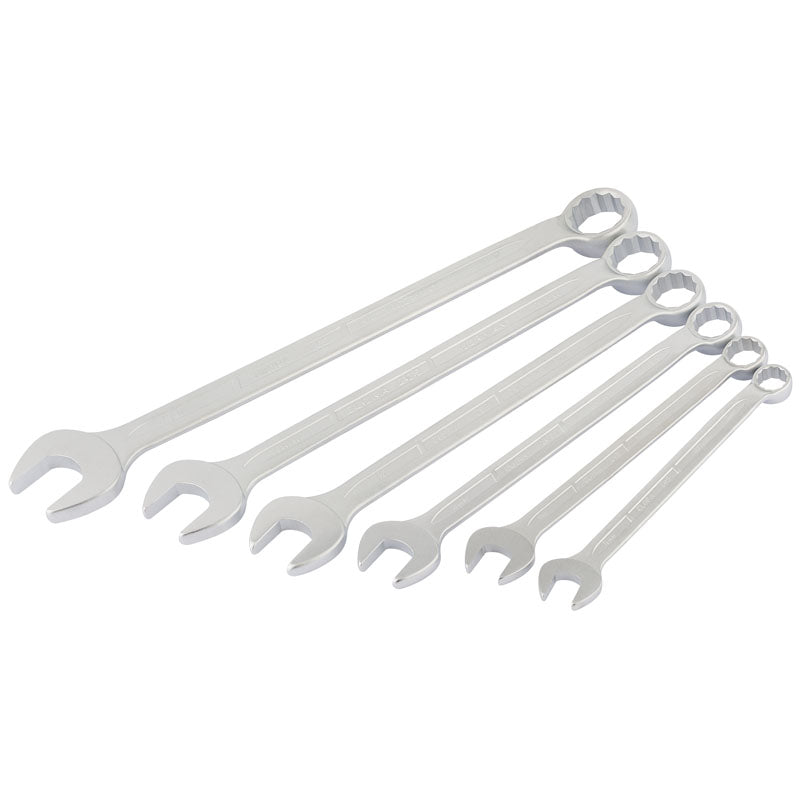 Draper Long Whitworth Combination Spanner Set (6 Piece) DRA-03131