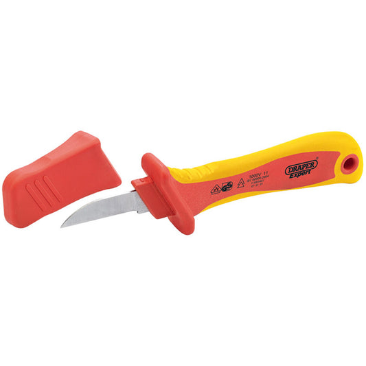 Draper VDE Approved Fully Insulated Cable Knife, 200mm DRA-04615