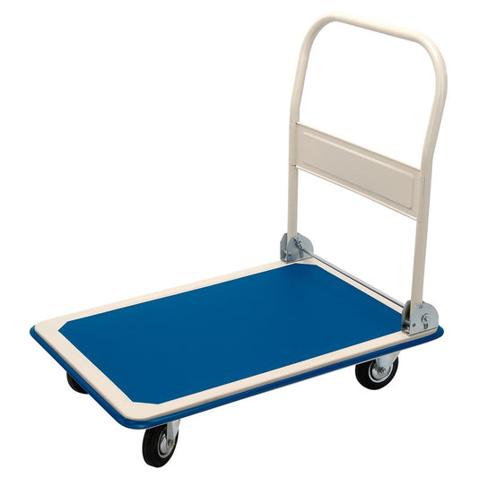 Draper Platform Trolley with Folding Handle, 900 x 600 x 850mm, 300kg DRA-04692