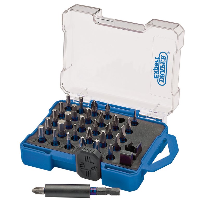 Draper Expert Impact Screwdriver Bit Set (31 Piece) DRA-04772