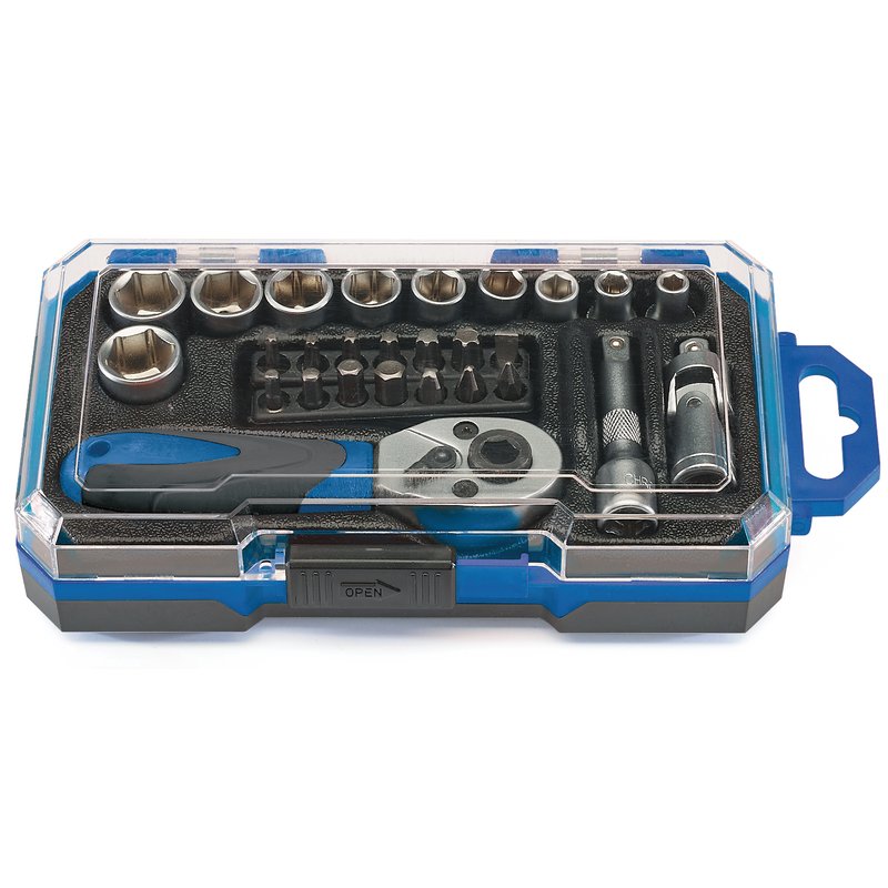 Draper Socket Set, 1/4" Sq. Dr. (27 Piece) DRA-04778