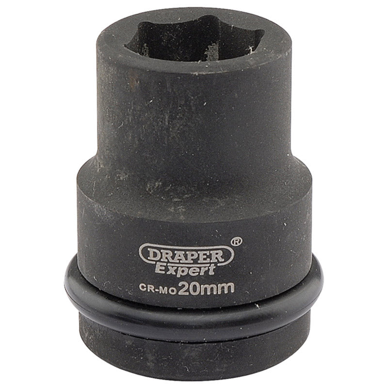 Draper Expert HI-TORQ® ; 6 Point Impact Socket, 3/4" Sq. Dr., 20mm DRA-05001