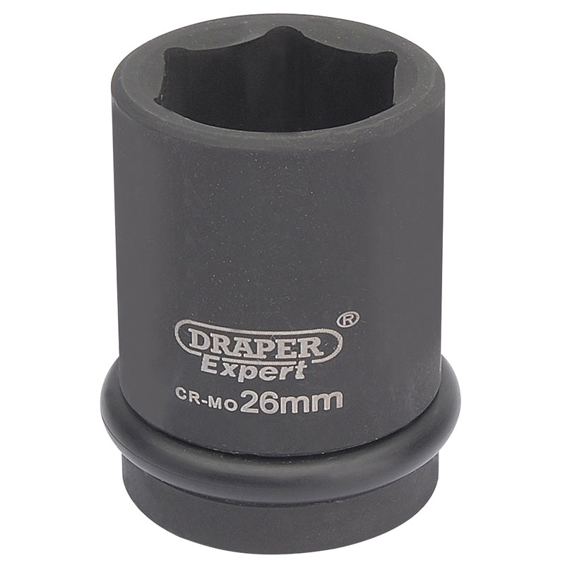 Draper Expert HI-TORQ® ; 6 Point Impact Socket, 3/4" Sq. Dr., 26mm DRA-05007