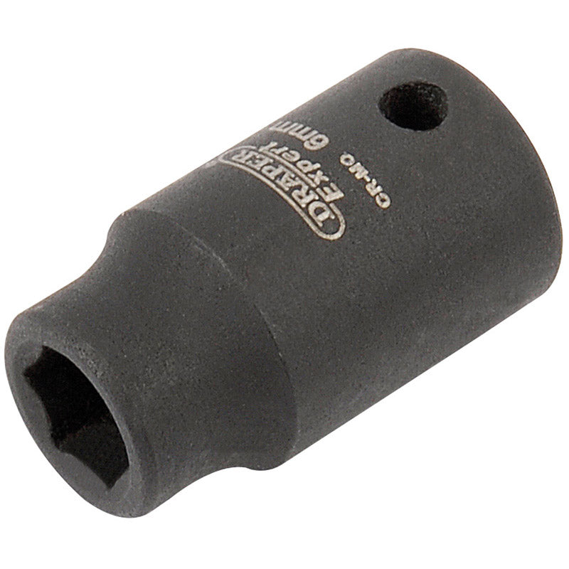 Draper Expert HI-TORQ® ; 6 Point Impact Socket, 1/4" Sq. Dr., 6mm DRA-05009