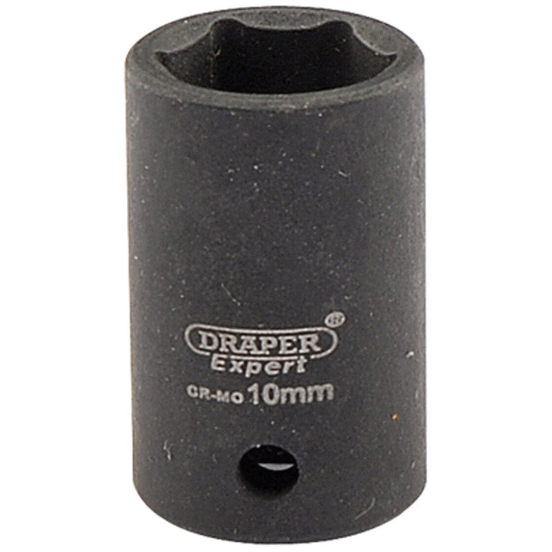 Draper Expert HI-TORQ® ; 6 Point Impact Socket, 1/4" Sq. Dr., 10mm DRA-05014