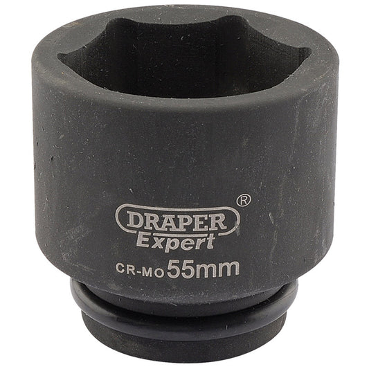 Draper Expert HI-TORQ® ; 6 Point Impact Socket, 3/4" Sq. Dr., 55mm DRA-05036