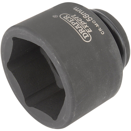 Draper Expert HI-TORQ® ; 6 Point Impact Socket, 3/4" Sq. Dr., 58mm DRA-05039