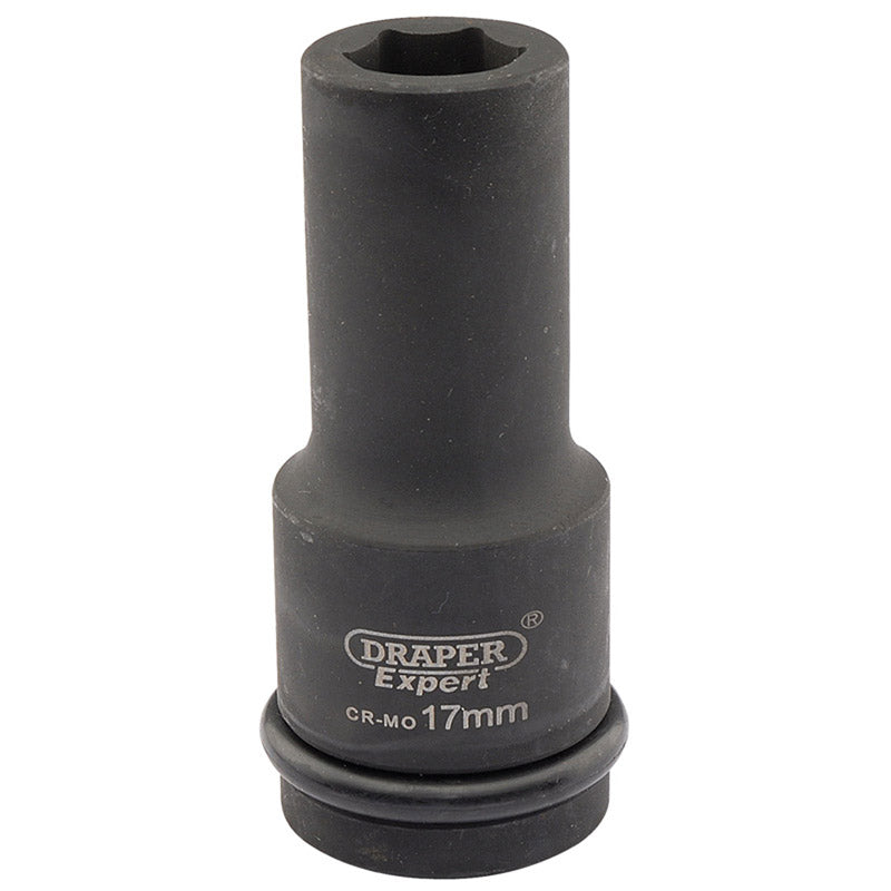 Draper Expert HI-TORQ® ; 6 Point Deep Impact Socket, 3/4" Sq. Dr., 17mm DRA-05049