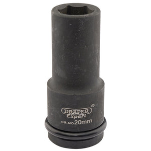 Draper Expert HI-TORQ® ; 6 Point Deep Impact Socket, 3/4" Sq. Dr., 20mm DRA-05052