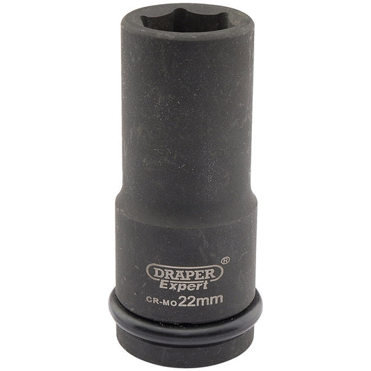 Draper Expert HI-TORQ® ; 6 Point Deep Impact Socket, 3/4" Sq. Dr., 22mm DRA-05054
