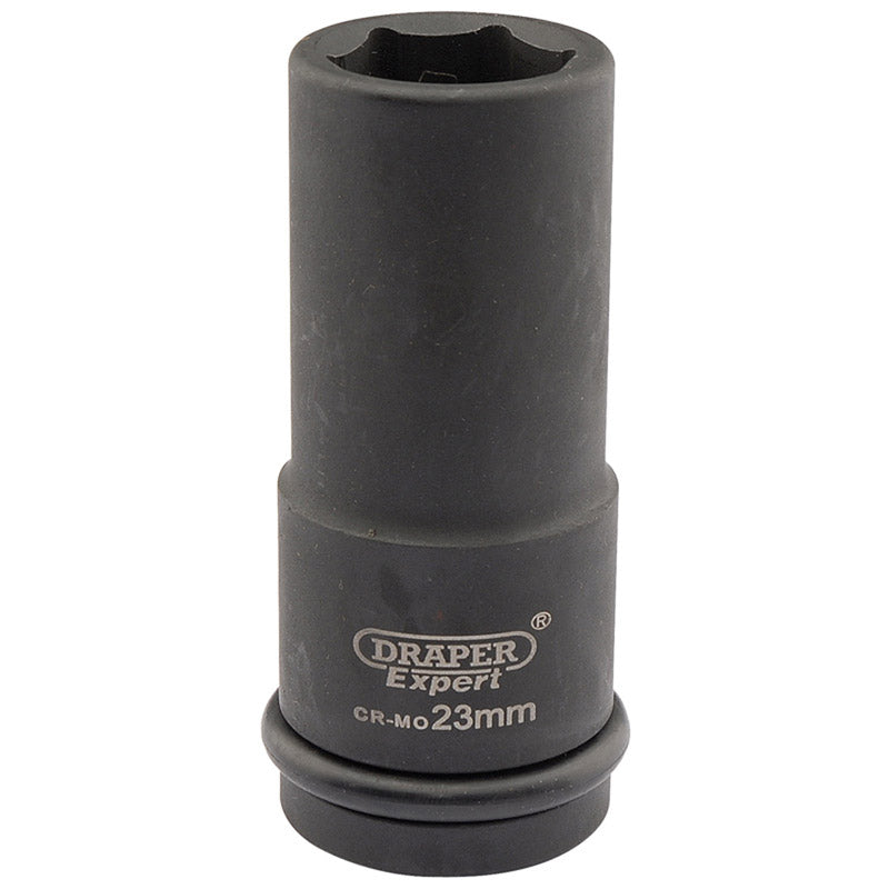 Draper Expert HI-TORQ® ; 6 Point Deep Impact Socket, 3/4" Sq. Dr., 23mm DRA-05055