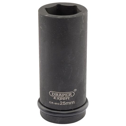 Draper Expert HI-TORQ® ; 6 Point Deep Impact Socket, 3/4" Sq. Dr., 25mm DRA-05057