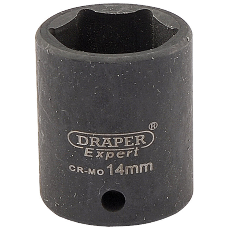 Draper Expert HI-TORQ® ; 6 Point Impact Socket, 1/4" Sq. Dr., 14mm DRA-05059