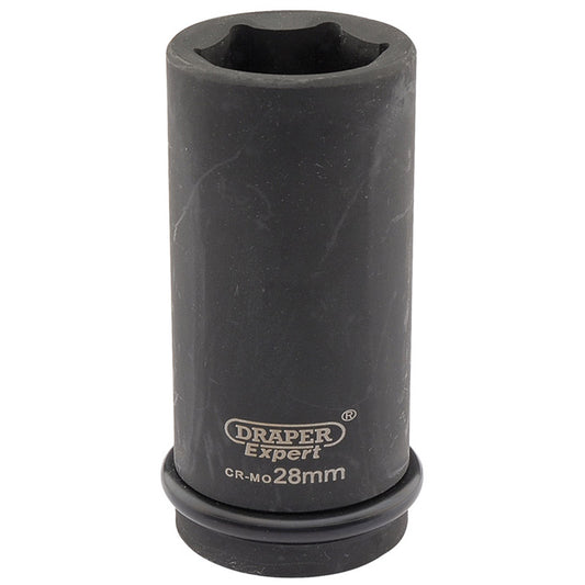 Draper Expert HI-TORQ® ; 6 Point Deep Impact Socket, 3/4" Sq. Dr., 28mm DRA-05060