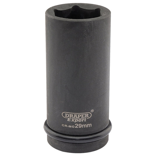 Draper Expert HI-TORQ® ; 6 Point Deep Impact Socket, 3/4" Sq. Dr., 29mm DRA-05061