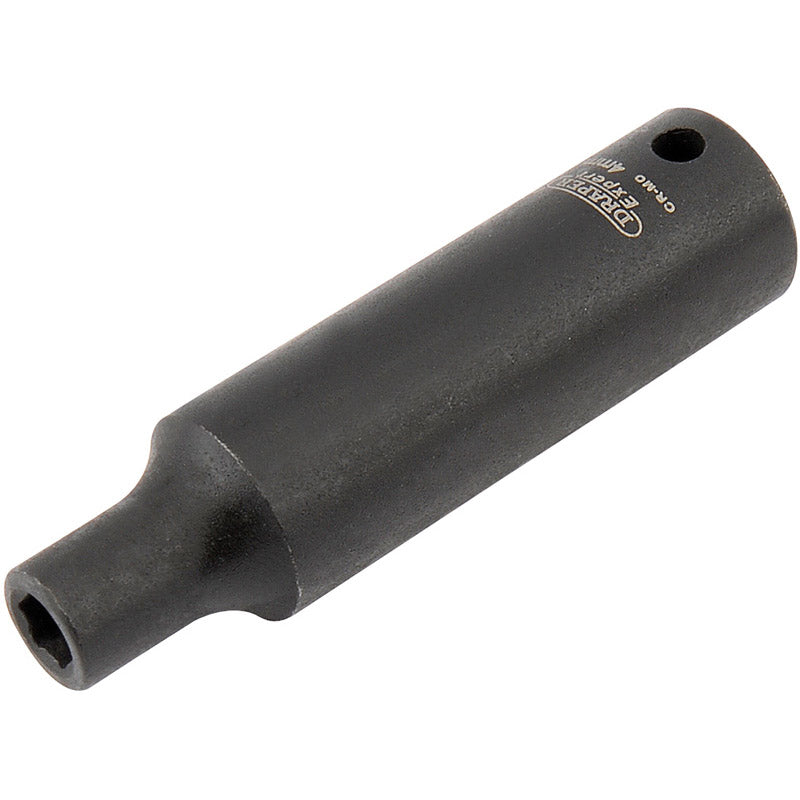 Draper Expert HI-TORQ® ; 6 Point Deep Impact Socket, 1/4" Sq. Dr., 4mm DRA-05063