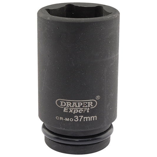 Draper Expert HI-TORQ® ; 6 Point Deep Impact Socket, 3/4" Sq. Dr., 37mm DRA-05068