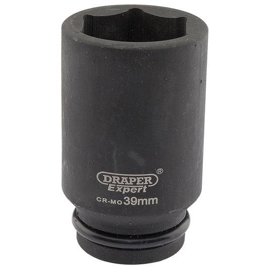 Draper Expert HI-TORQ® ; 6 Point Deep Impact Socket, 3/4" Sq. Dr., 39mm DRA-05070