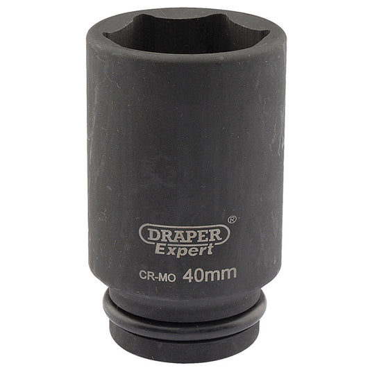 Draper Expert HI-TORQ® ; 6 Point Deep Impact Socket, 3/4" Sq. Dr., 40mm DRA-05071