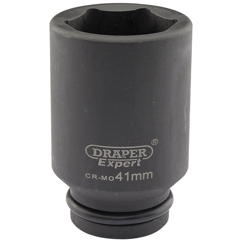Draper Expert HI-TORQ® ; 6 Point Deep Impact Socket, 3/4" Sq. Dr., 41mm DRA-05072