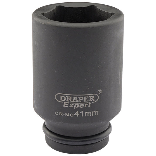 Draper Expert HI-TORQ® ; 6 Point Deep Impact Socket, 3/4" Sq. Dr., 41mm DRA-05072