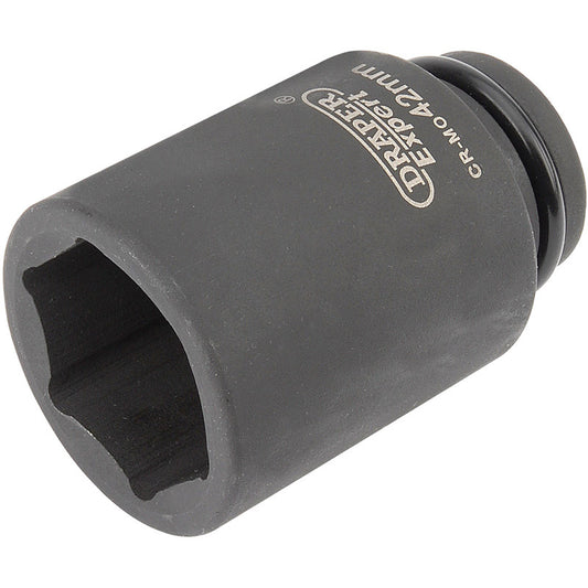 Draper Expert HI-TORQ® ; 6 Point Deep Impact Socket, 3/4" Sq. Dr., 42mm DRA-05073