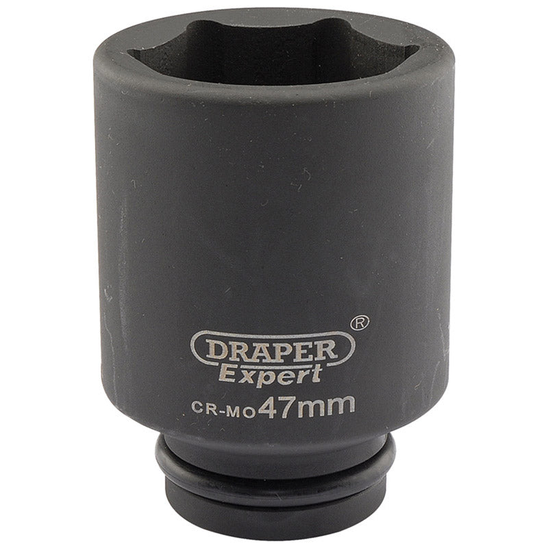 Draper Expert HI-TORQ® ; 6 Point Deep Impact Socket, 3/4" Sq. Dr., 47mm DRA-05078