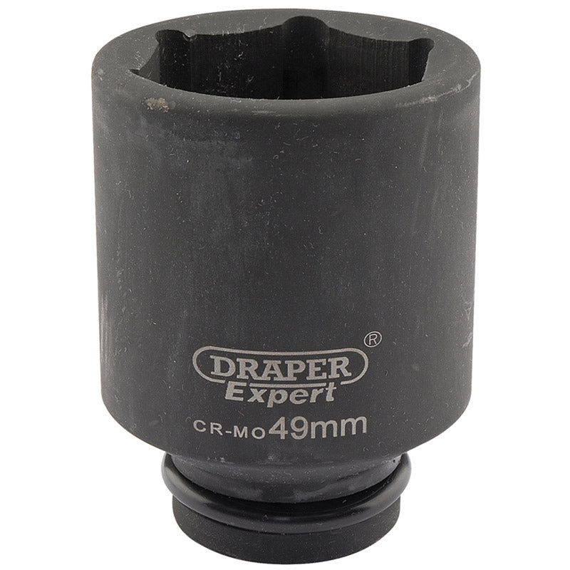 Draper Expert HI-TORQ® ; 6 Point Deep Impact Socket, 3/4" Sq. Dr., 49mm DRA-05080