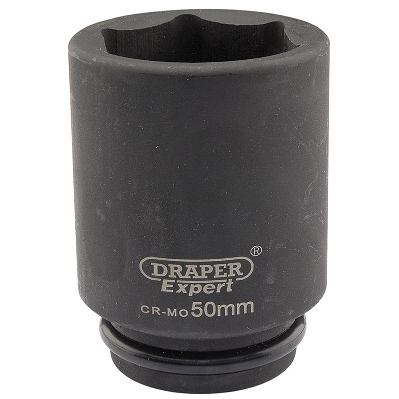 Draper Expert HI-TORQ® ; 6 Point Deep Impact Socket, 3/4" Sq. Dr., 50mm DRA-05081