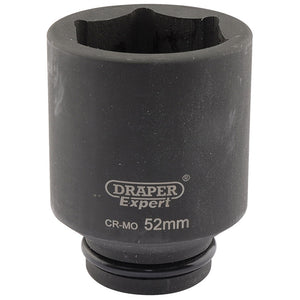 Draper Expert HI-TORQ® ; 6 Point Deep Impact Socket, 3/4" Sq. Dr., 52mm DRA-05083