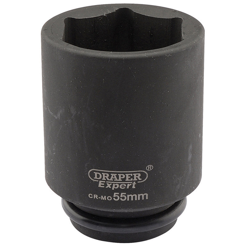 Draper Expert HI-TORQ® ; 6 Point Deep Impact Socket, 3/4" Sq. Dr., 55mm DRA-05085